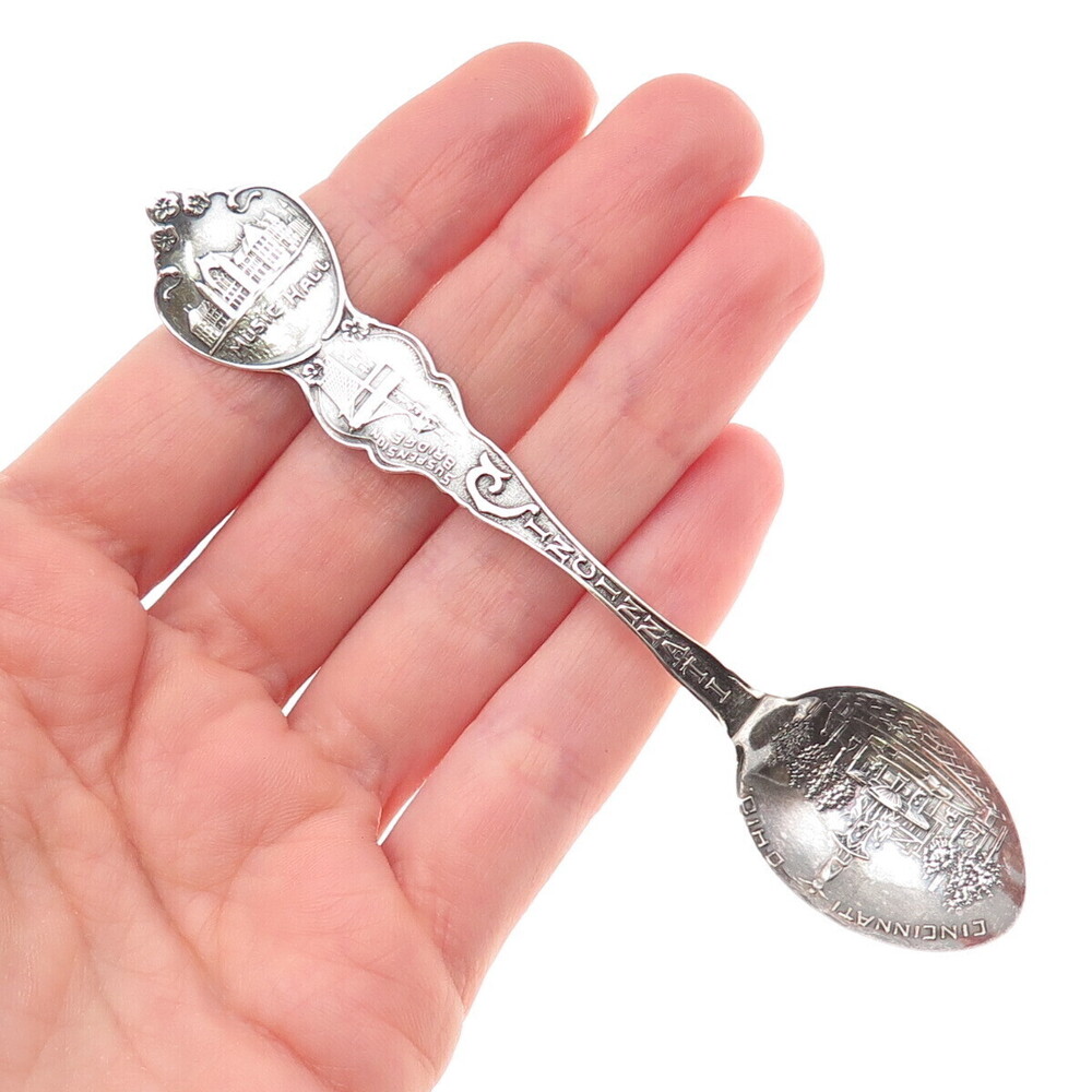 Paye & Baker 925 Sterling Silver Antique Art Deco Cincinnati Ohio Coffee Spoon